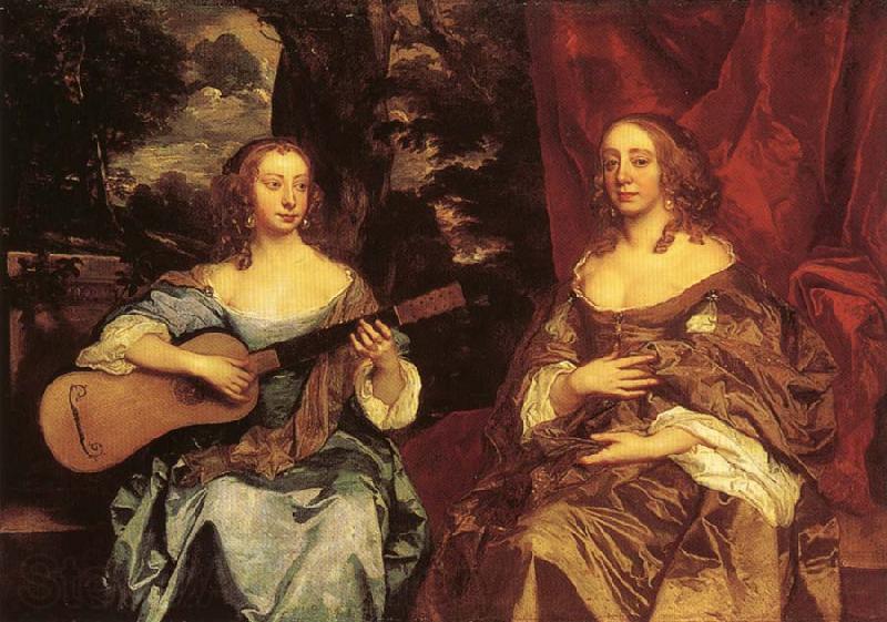 Sir Peter Lely Two Ladies of the Lake Family